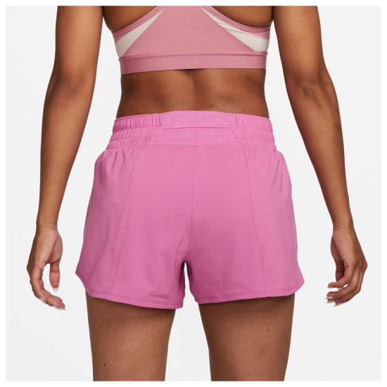 Nike Γυναικείο σορτς One Dri-FIT Mid-Rise 3'' Brief-Lined Shorts